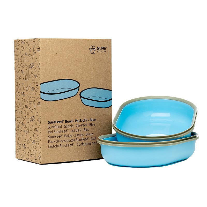 SureFeed Voerbakje voor Surefeed Microchip Pet Feeder 2 stuks Blauw