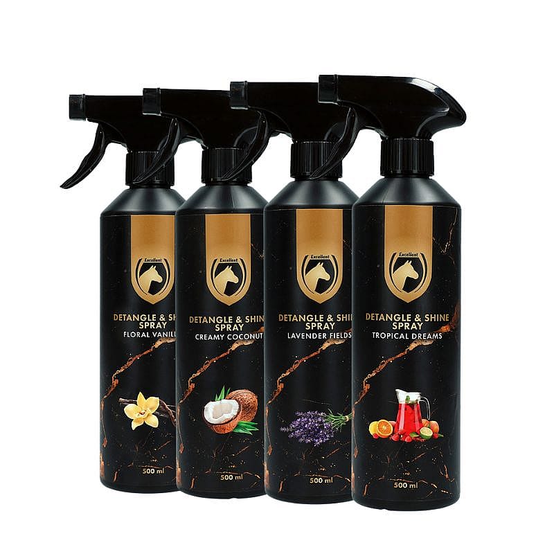 detangle and shine spray, creamy coconut, spray bottle, hair product, 500 ml