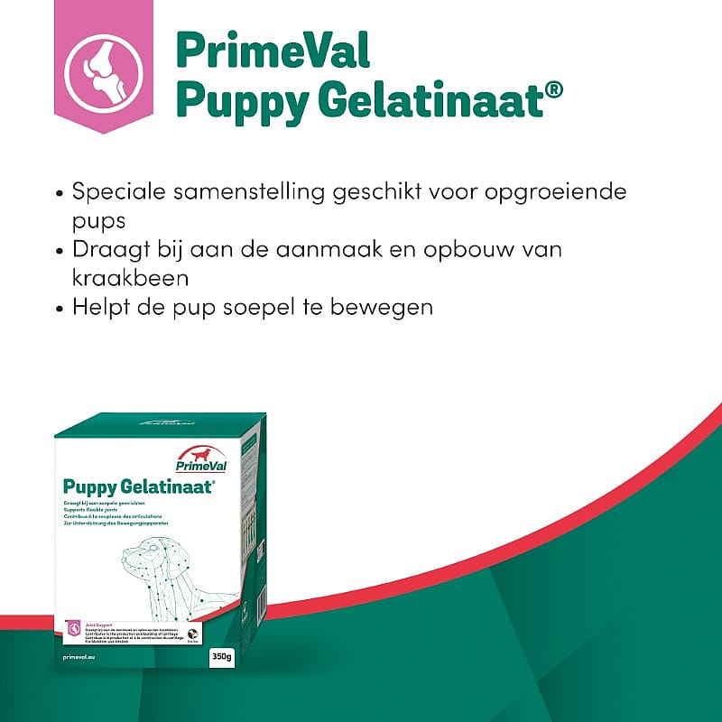 Primeval Puppy Gelatinaat 350 gram