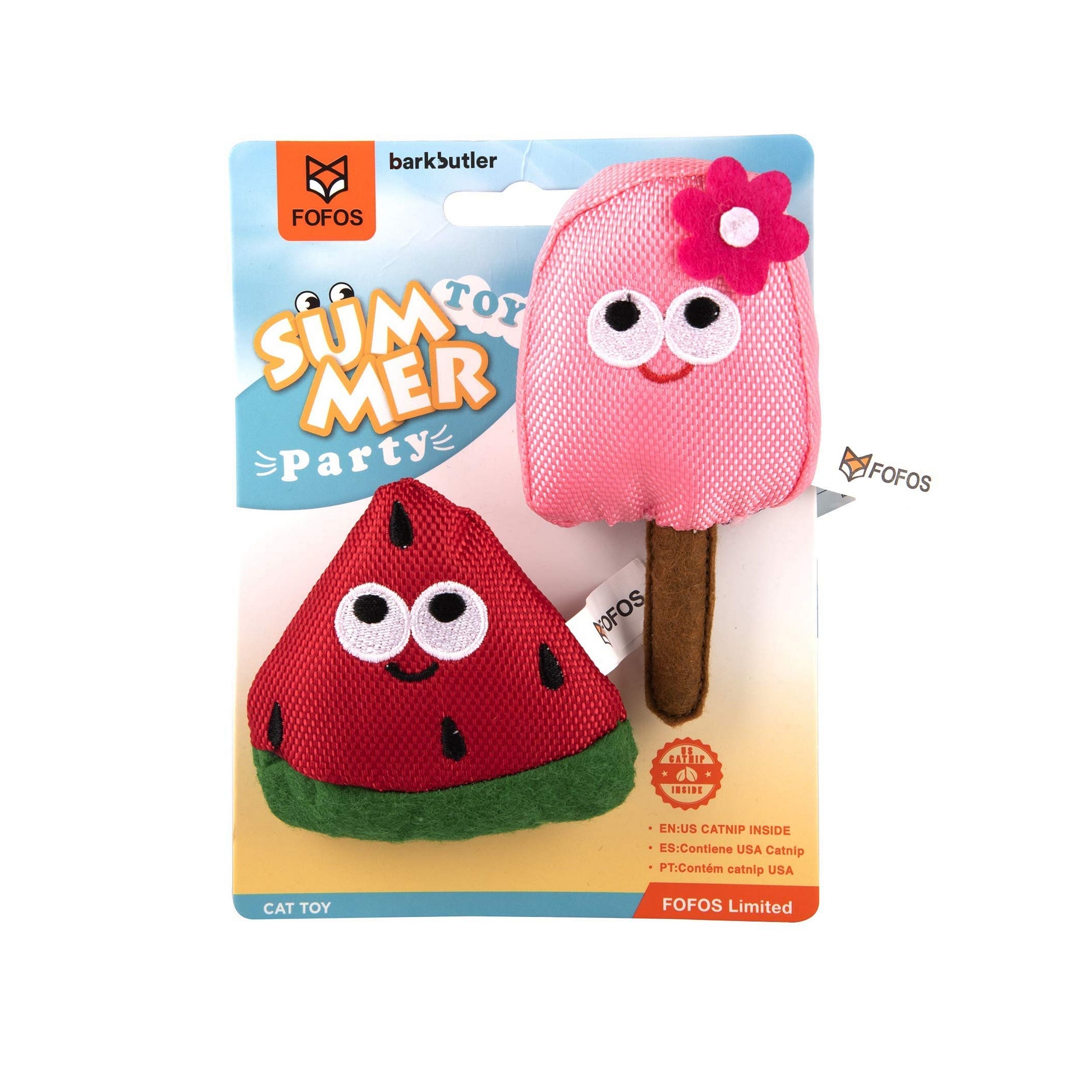 plush, fruit, strawberry, pink, watermelon