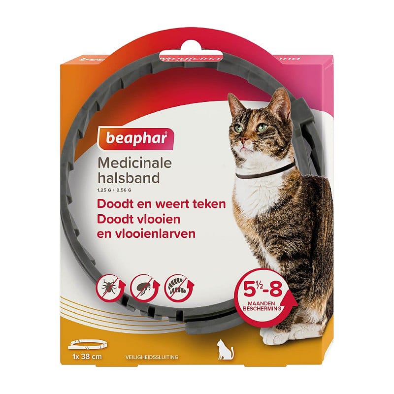 kattenband, kat, anti-teken, halsband, medicinale