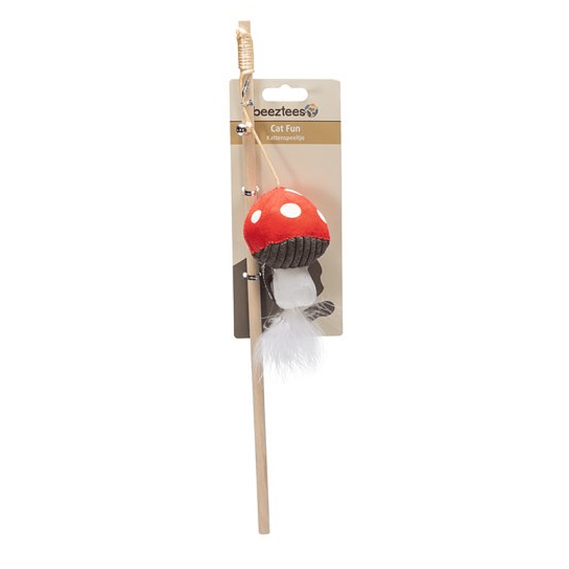 Beeztees Kattenhengel met Paddenstoel Kat
