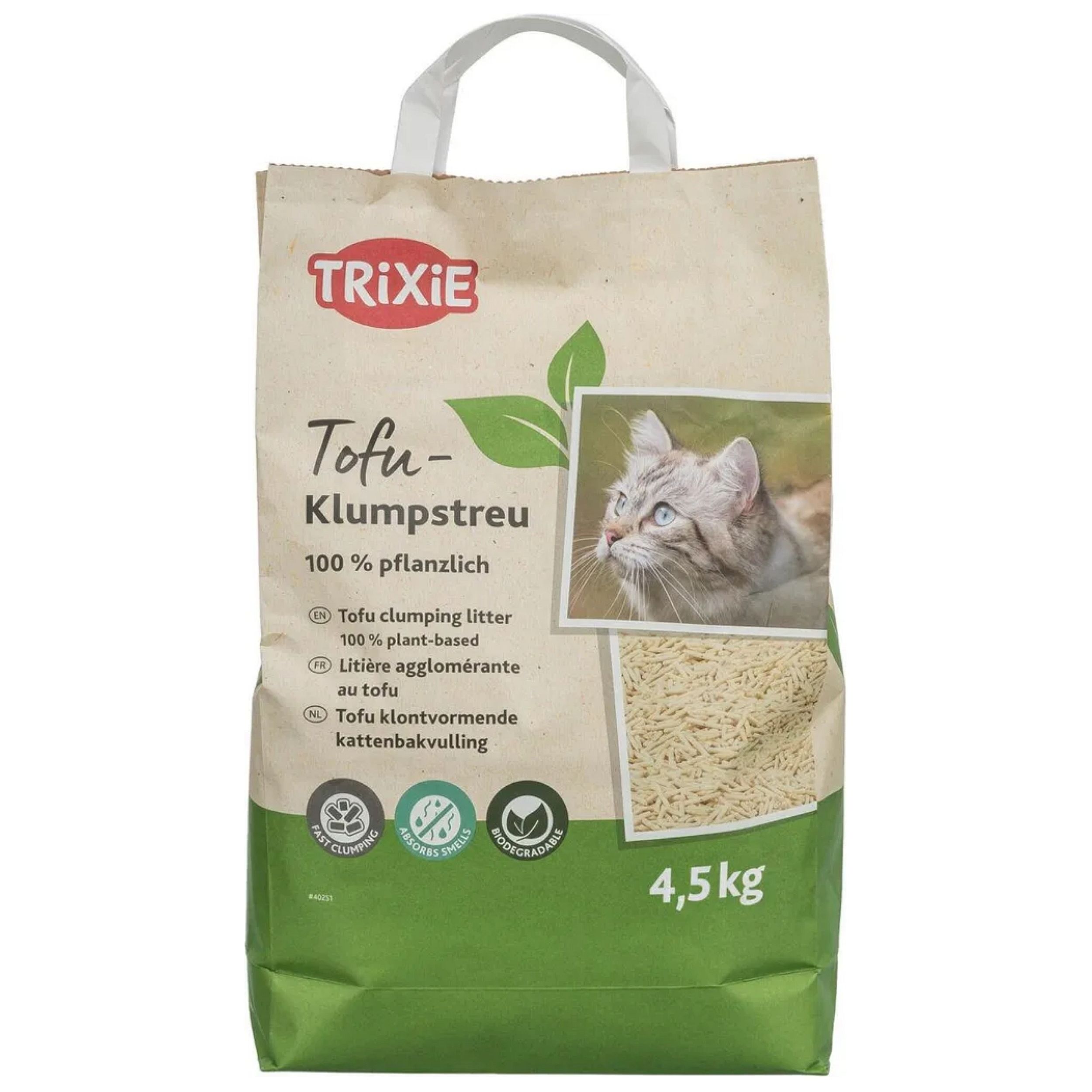 kattenkruid, tofu-klumpvre, kattengrind, houten-korreltjes, 4,5 kg