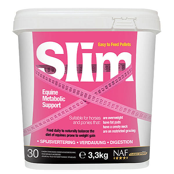 NAF Slim Brokjes 3,3 kg – Supplement voor gewichtsbeheersing bij paarden