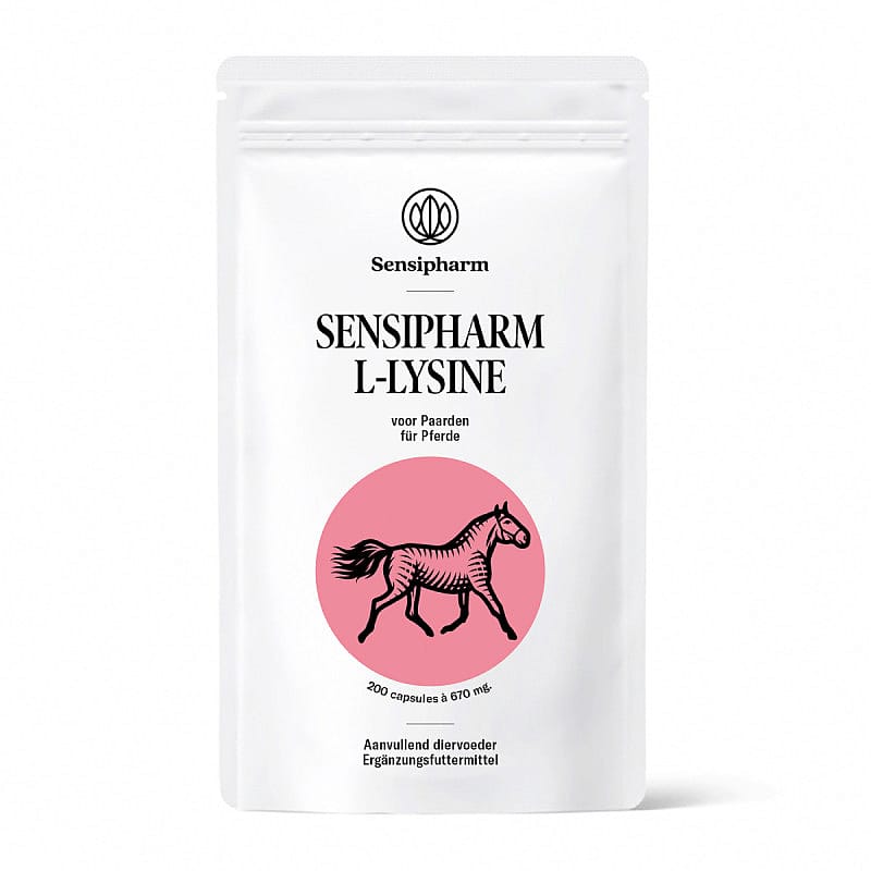 Sensipharm L-Lysine Paard 200 capsules