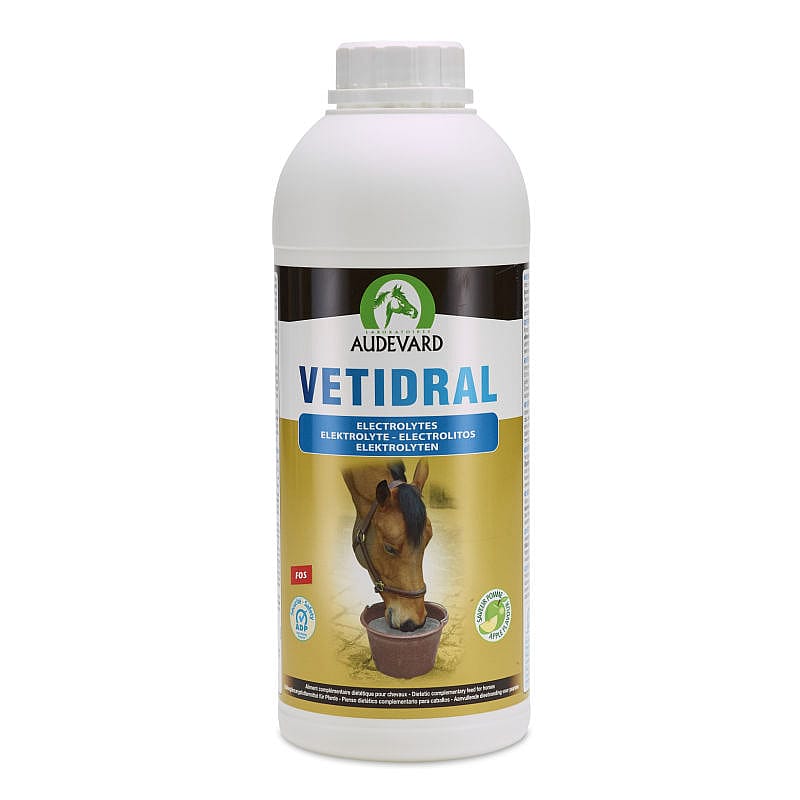 Audevard Vetidral Electrolyten Paard 1 Liter