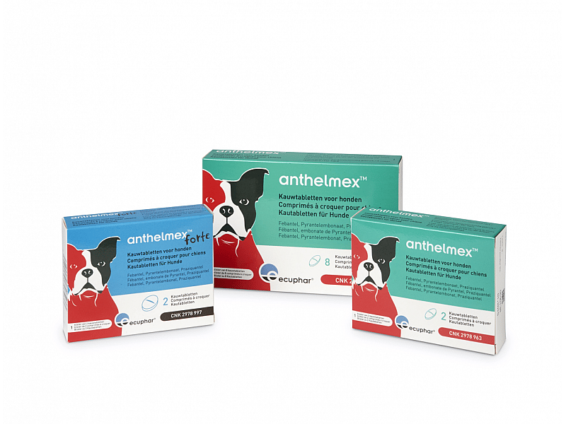 Anthelmex Ecuphar Ontwormingstablet Hond