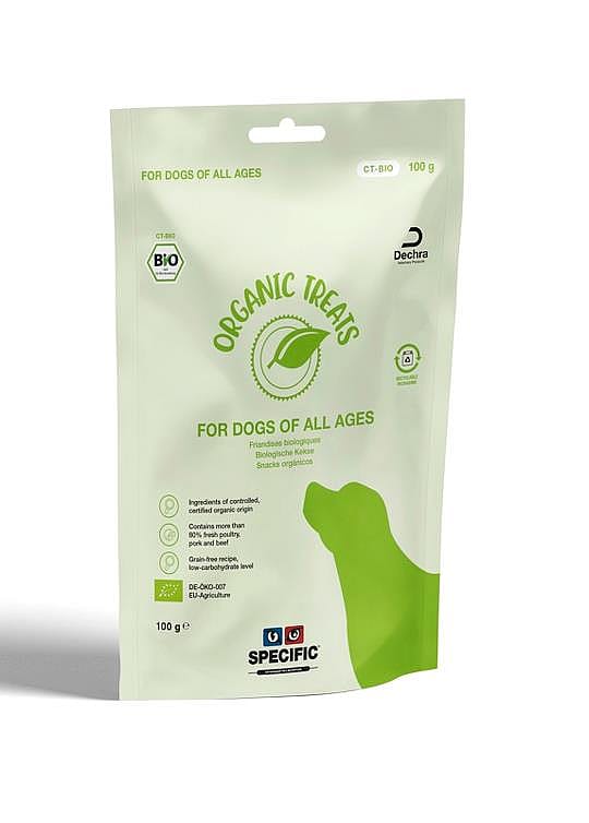 Specific Organic Treats CT-BIO Hond 100 gram