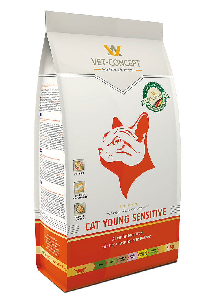 Vet-Concept Young Sensitive Kattenvoer 10 kg