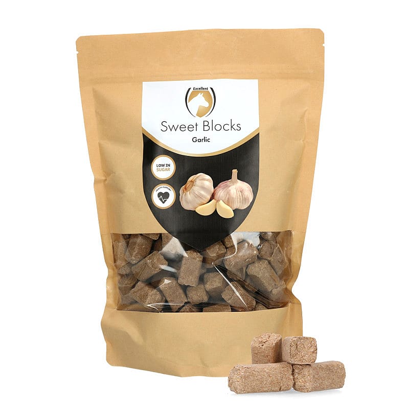 Excellent Sweet Blocks Paard 1 kg Garlic