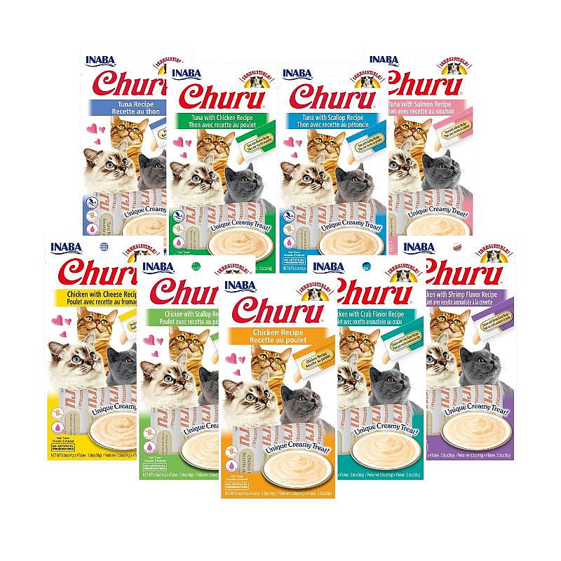 Churu Vloeibare Snacks Kat 4 stuks Tonijn
