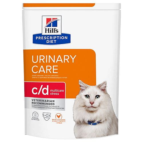 Hill's Prescription Diet CD Urinary Multicare Stress Urinary Care Kattenvoer 12 kg - Kip