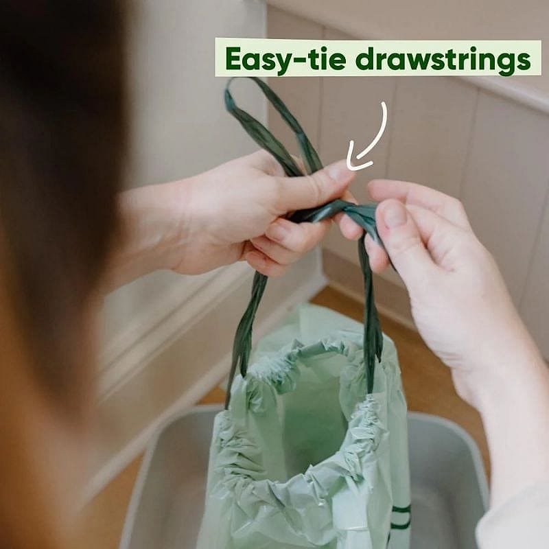 drawstrings, tas, eco bag, opvouwbare tas, groen