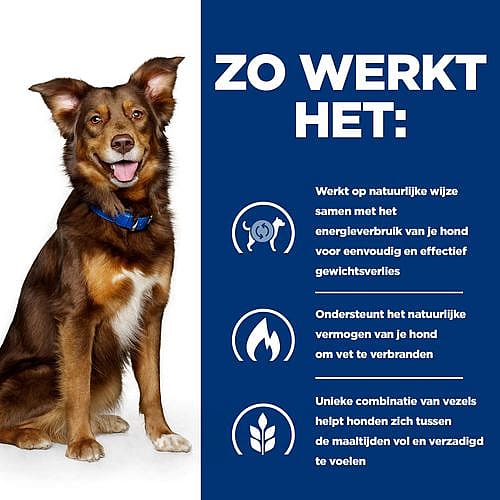 Hill's Prescription Diet Metabolic Weight Management Hondenvoer met Lam & Rijst 12 kg