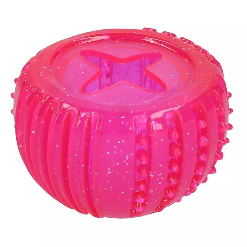 bal, roze, glitter, textured, squishy