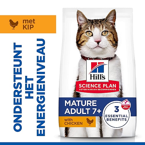 kat, kattenvoer, mature, adult, kippenvlees