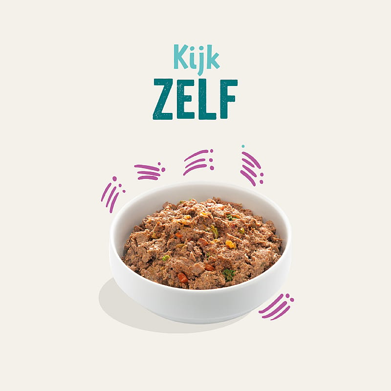 Edgard & Cooper Adult Hondenvoer Kuipjes Wild en Eend