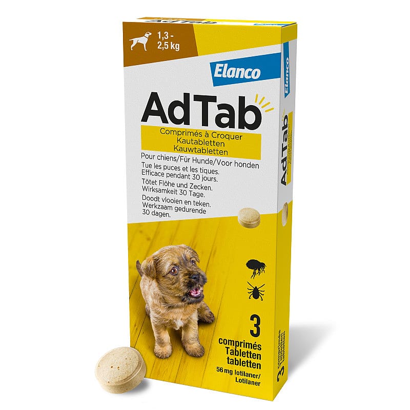 AE - AdTab Hond 3 tabletten 1.3 - 2.5 kg