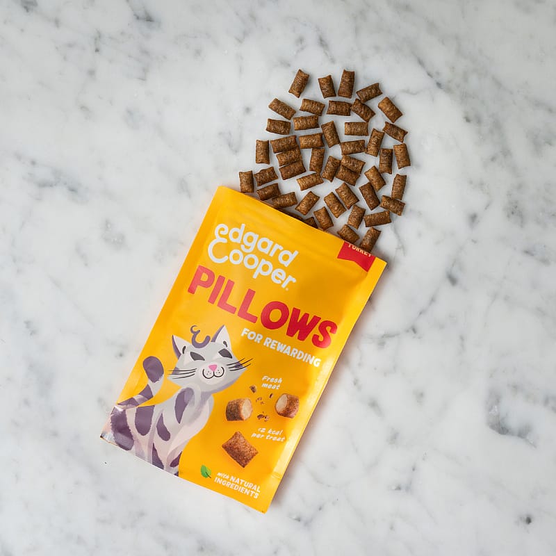 Edgard & Cooper Pillows Kattensnacks 60 gram Kalkoen