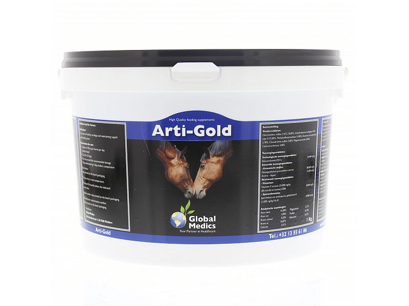 Global Medics Arti Gold Gewrichten Paard 1 kg