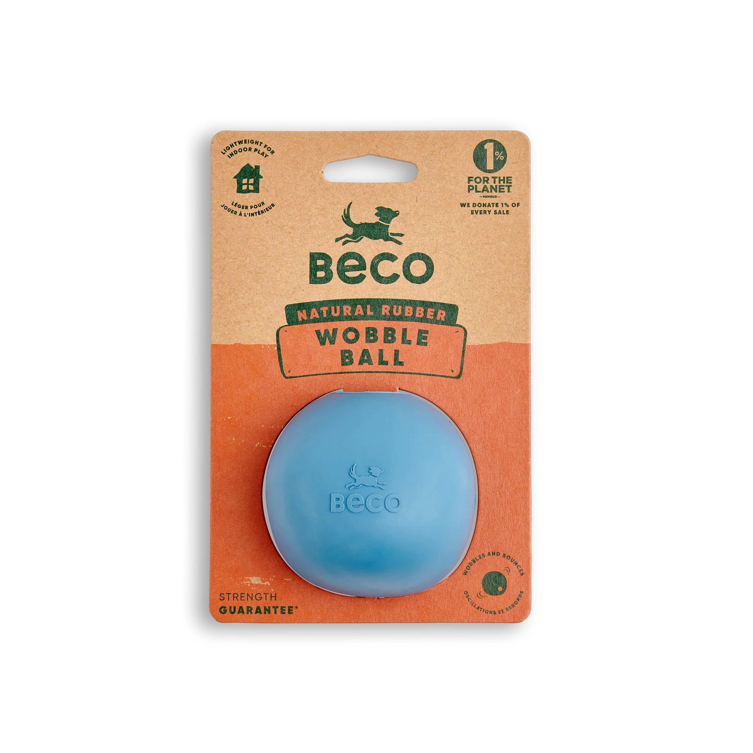 oon, wobble ball, rubber ball, dog toy, blue, bal, speelgoed voor huisdier, rubber, blauw, wobble