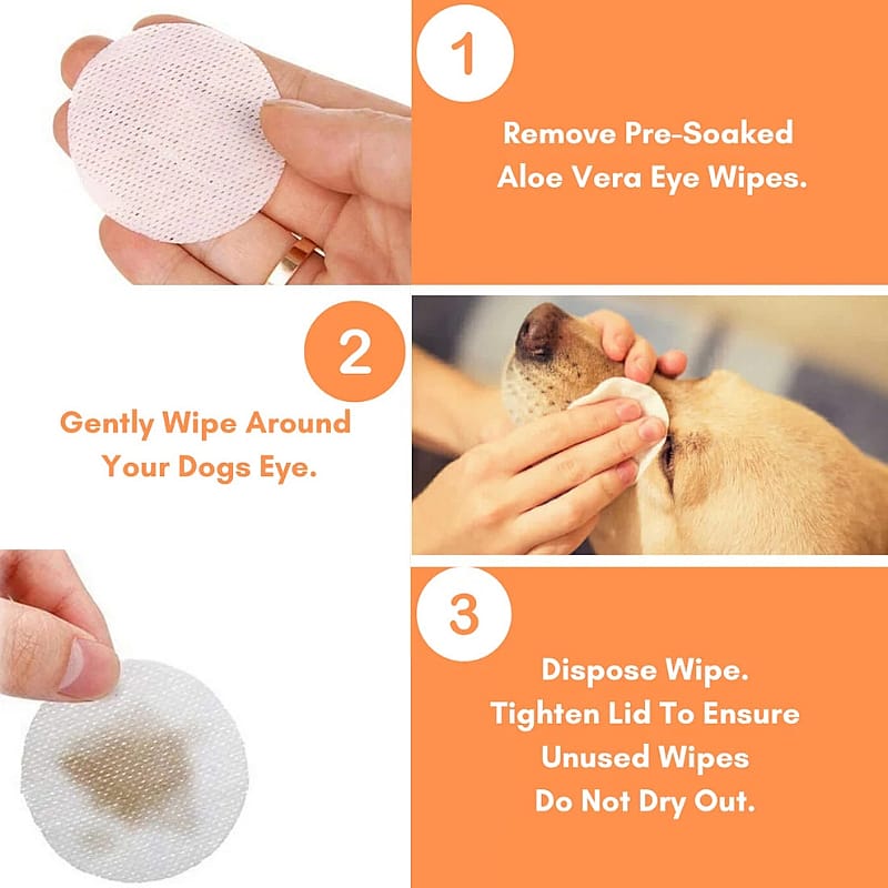 DogsLife Eye Wipes Hond 100 stuks