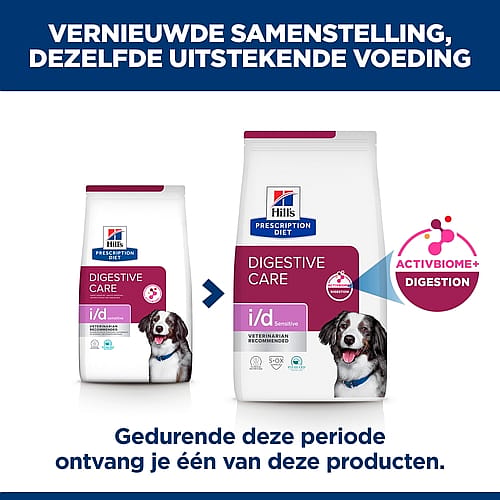 Hill's Prescription Diet ID Sensitive Digestive Care Hondenvoer Ei & Rijst