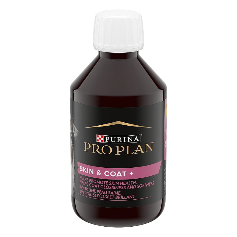 Purina Pro Plan Skin & Coat+ Supplement Hond 250 ml