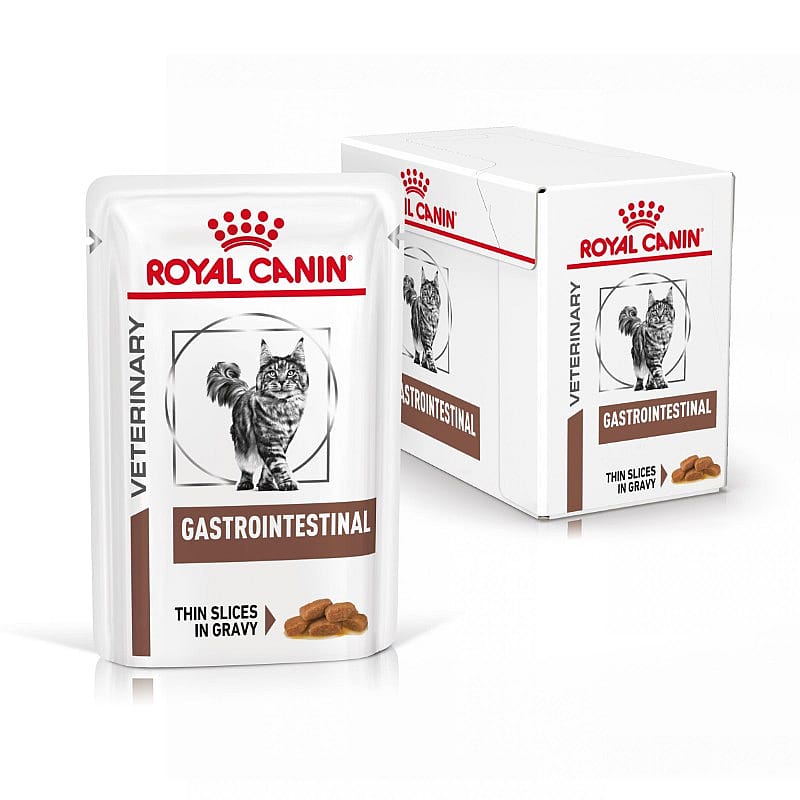 Royal Canin Gastrointestinal Kat 12 x 85 gram maaltijdzakjes