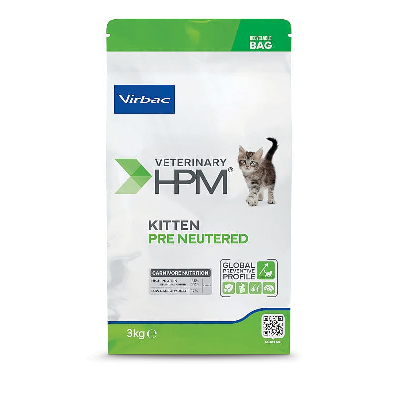 HPM Kitten Pre Neutered Cat 3 kg