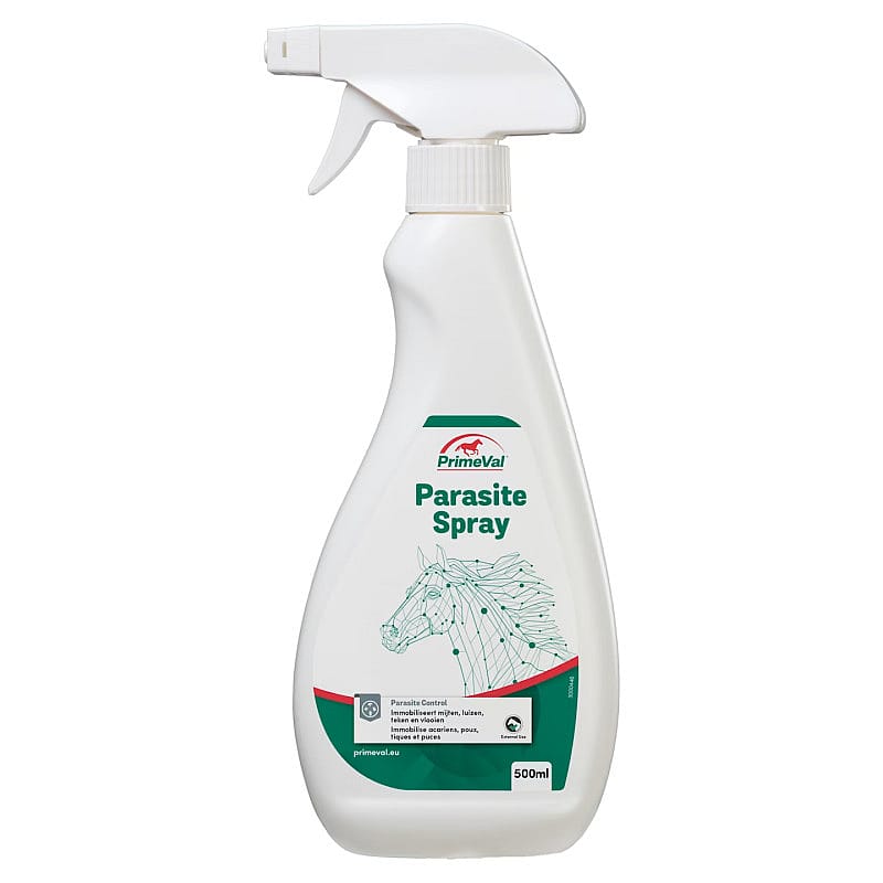 parasitenspray, sprayfles, 500ml, paardenverzorging, parasitendoder