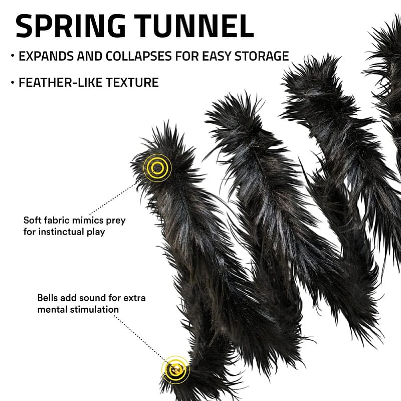 feather, tunnel, feather-like, black, soft-texture