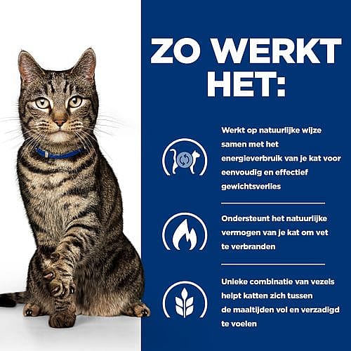 Hill's Prescription Diet Metabolic Weight & Diabetes Management Kattenvoer met Kip 24 x 82 gram stoofpotjes