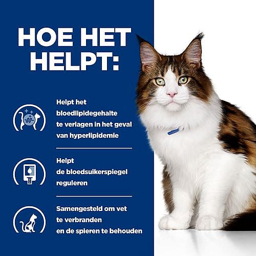 Hill's Prescription Diet WD Digestive/Weight Management Kattenvoer Kip