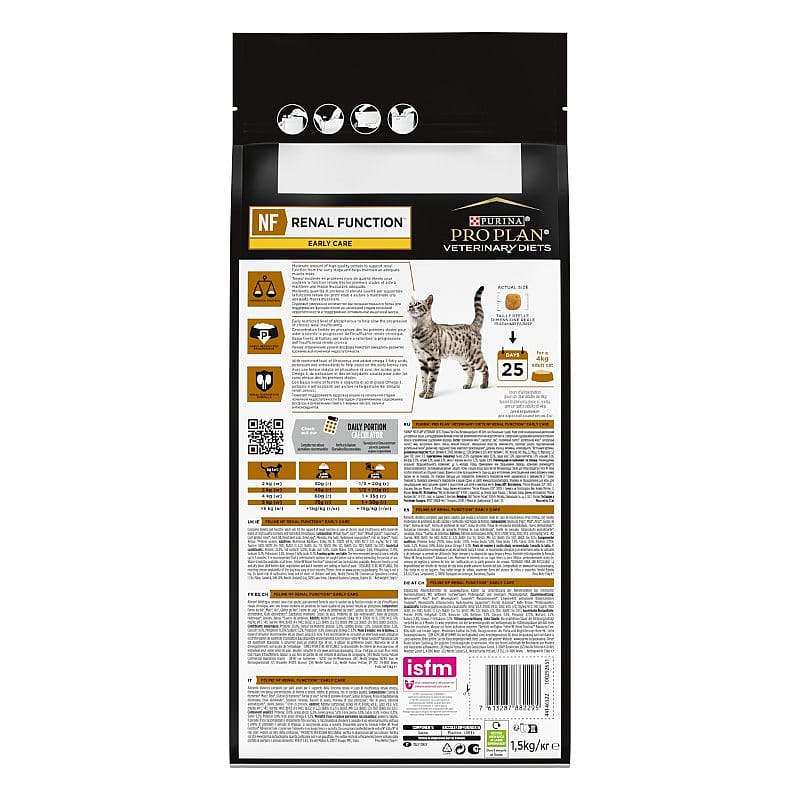 Purina Pro Plan Veterinary Diets Feline NF Early Care Renal Function Kattenvoer 1.5 kg