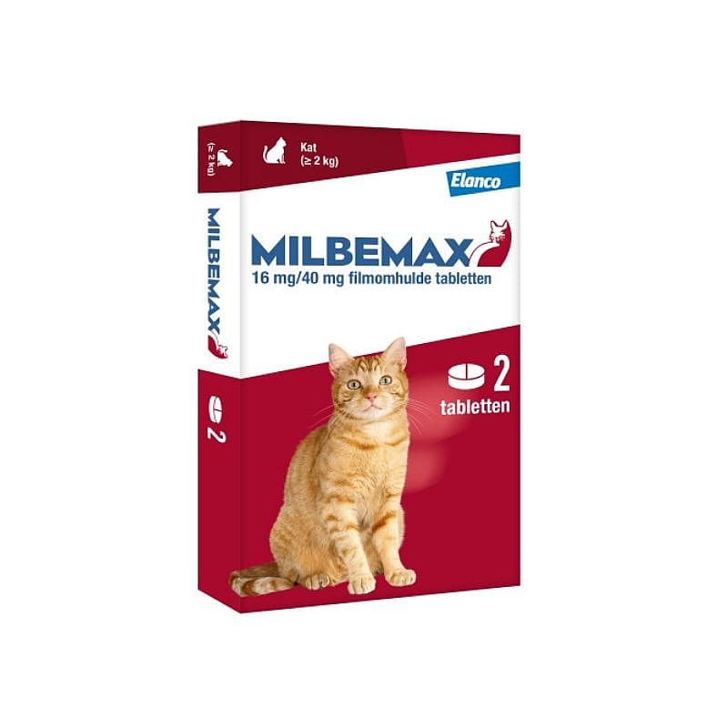 kat, voer, tabletten, kattenmedicatie, milbemax