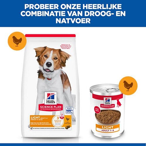 hondenvoer, brokvoeder, licht, droogvoer, combinatie voeding