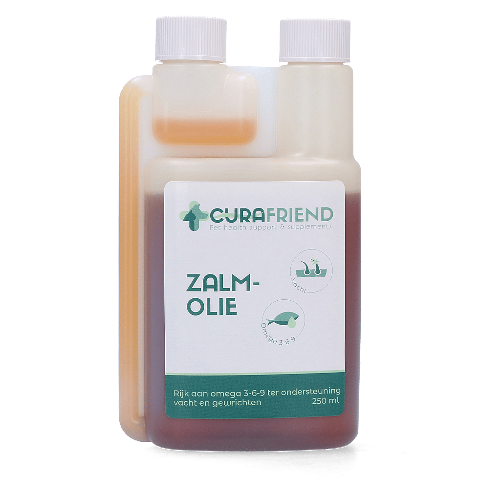 CuraFriend Zalmolie Hond Kat 250 ml
