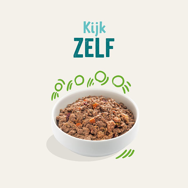 Edgard & Cooper Adult Hondenvoer Kuipjes Lam en Rund