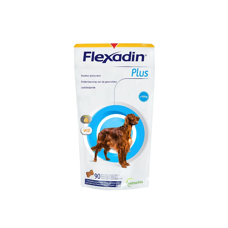Flexadin Plus Maxi (grote hond) - 90 brokjes