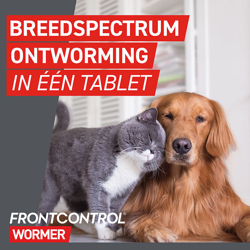 Frontcontrol Ontwormer Kat 2 tabletten