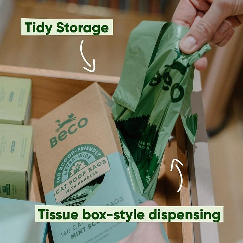 tissues doos, dispenser, doos, opslag, kattenkots zakken