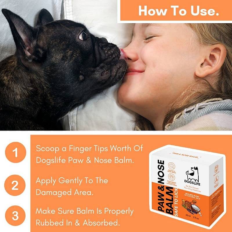 DogsLife Paw & Nose Balm Hond 60 ml