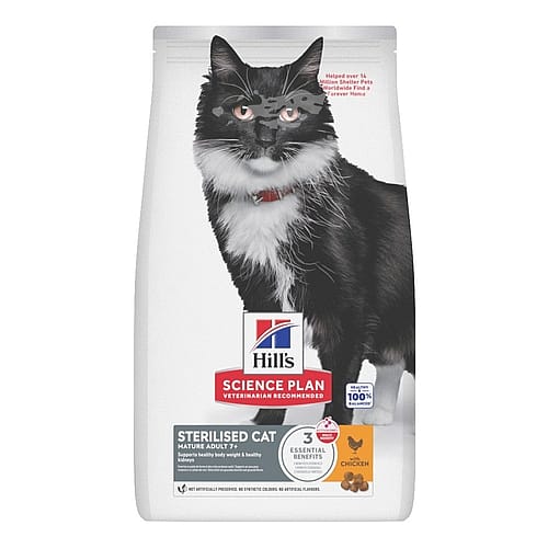 kat, voer, kattenvoer, wetenschappelijk plan, sterilisatie