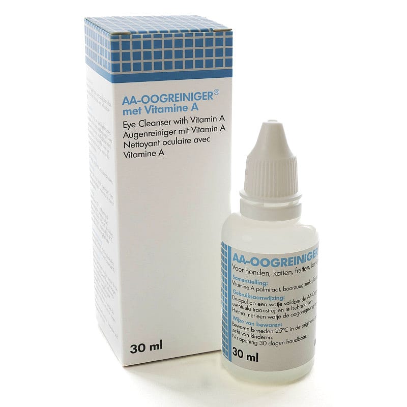 oogd oogreiniger, vitamin A, oogreiniger, 30 ml, flesje