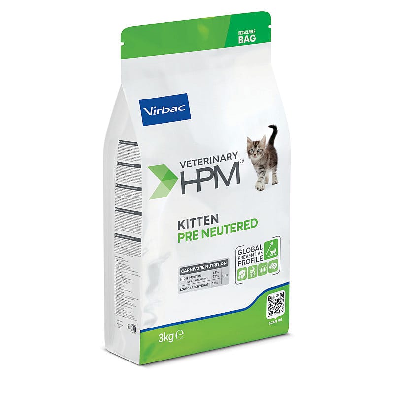 HPM Kitten Pre Neutered Cat 3 kg
