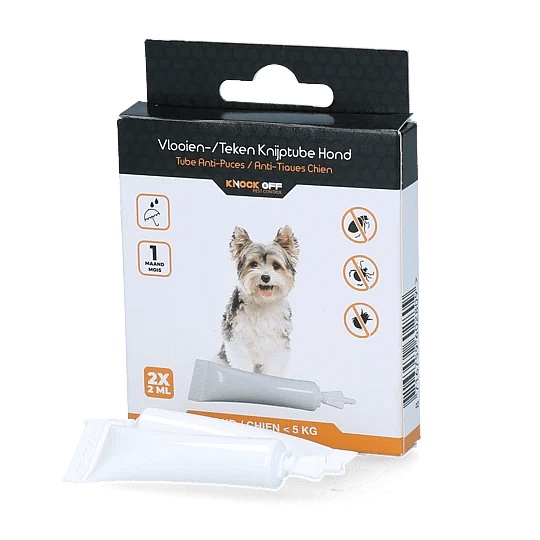 Knock Pest Vlooien-Tekenpipet Hond