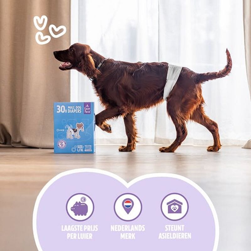 EasyPets Hondenluiers Reu Hond M/L