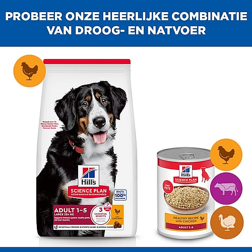 hondenvoer, brokvoeding, hondenvoerverpakking, voedingsblik, dierenvoer