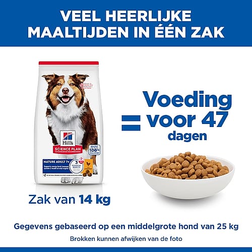 hondenvoer, kattenvoer, brokjes, 14 kg, zak